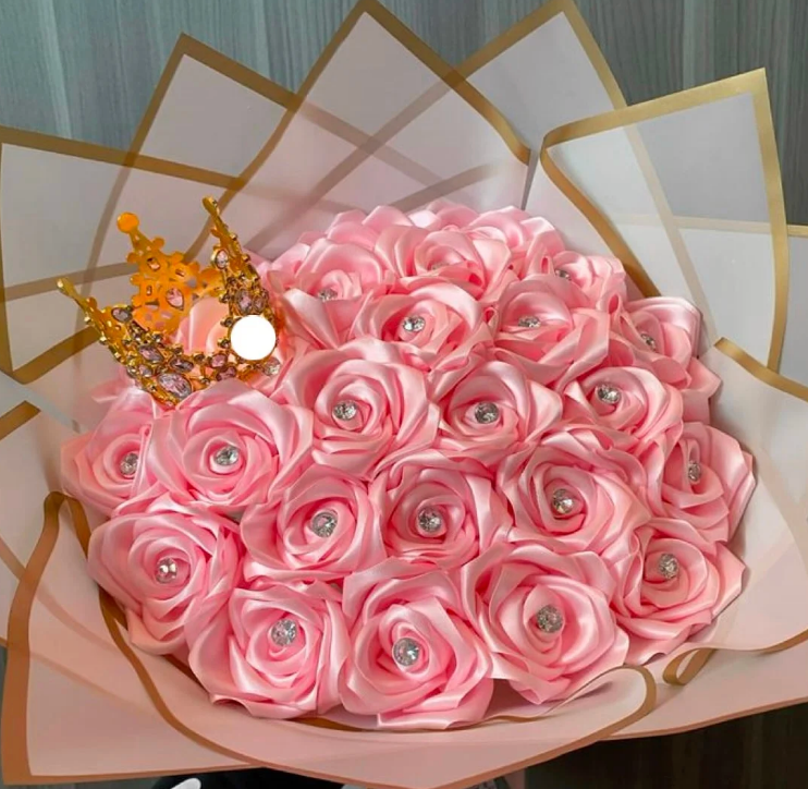 External Ribbon Rose