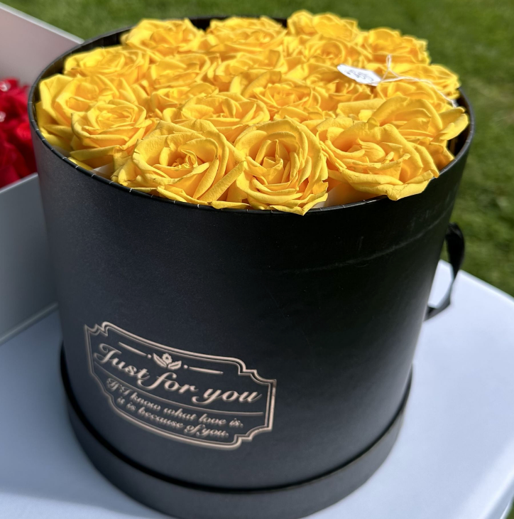 Rose Circle Box